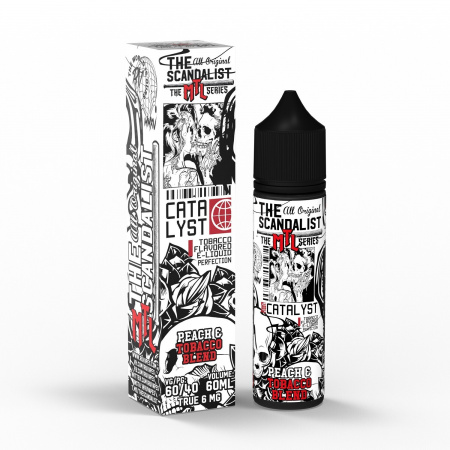 Жидкость The Scandalist 60ml 3mg (Catalyst (Микс из трех видов табака с нотками персика))
