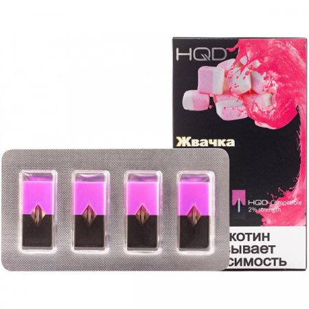Картридж HQD 4шт (для JUUL) (Gum)