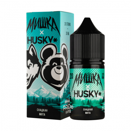 Жидкость Husky Мишка (Salt) 30ml 20mg (Сладкая мята, Light)