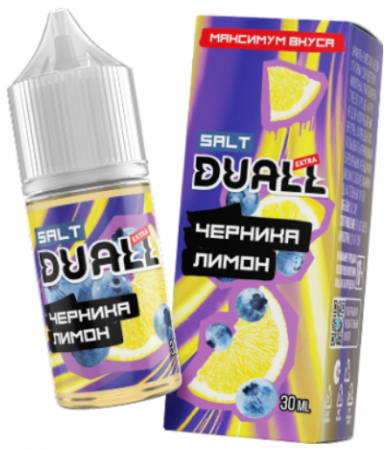 Жидкость Duall Extra salt 30ml HARD 50mg (Черника лимон, Hard)
