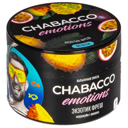 Chabacco 50г (Medium, Экзотик Фреш)