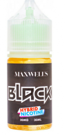 Жидкость Maxwells 30ml 20mg Hybrid (Black (Терпкий табак), Hard)