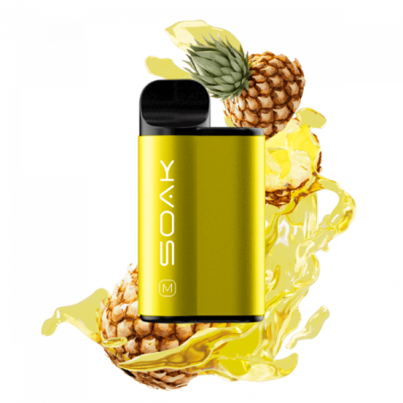 SOAK M New 6000тяг (Pineapple Syrup (Ананасовый сироп))