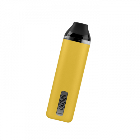 POD-система Brusko FEELIN MINI (Желтый, 750 mAh, 18 W, 2 мл, Датчик затяжки)