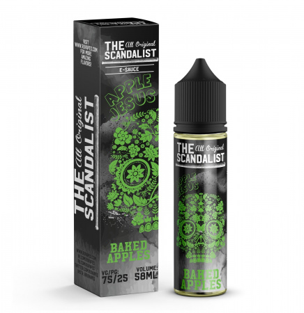 Жидкость The Scandalist 58ml 0mg (Baked Apple)