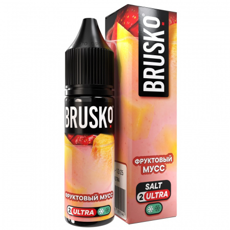 Жидкость Brusko Chubby salt 35ml 20mg (№5) 2ultra (Фруктовый мусс, Hard)
