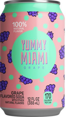 Напиток Yummi Miami 0.355мл Ж/Б (Виноград)
