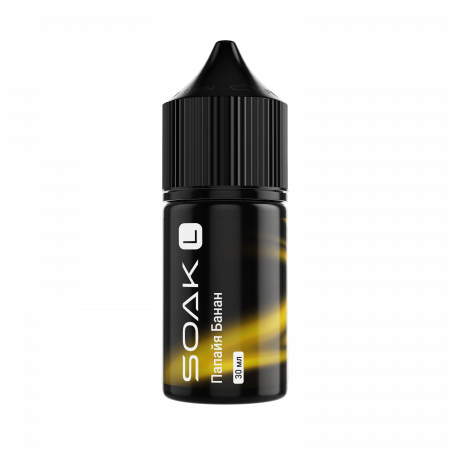 Жидкость SOAK L 30ml 20mg (Papaya Banana (Папайя Банан), Light)
