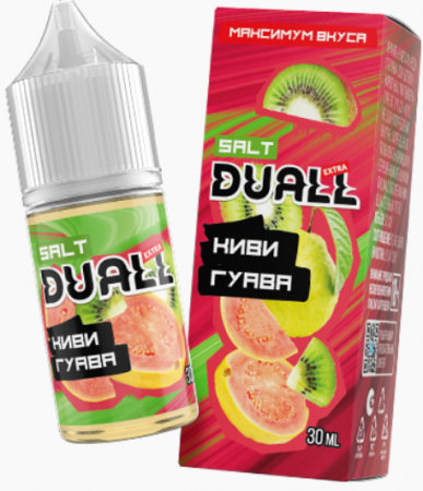 Жидкость Duall Extra salt 30ml HARD 50mg (Киви гуава, Hard)