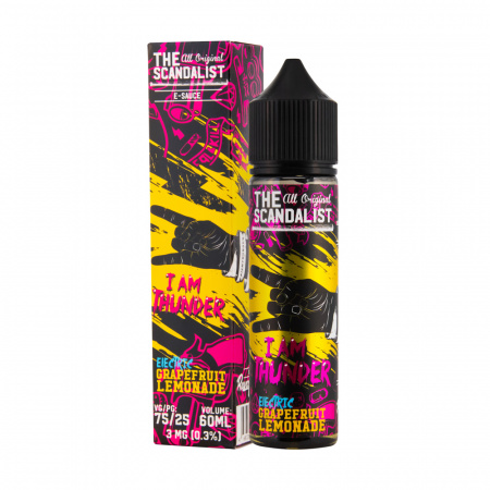 Жидкость The Scandalist 60ml 3mg (I Am Thunder (Холодный лимонад с грейпфрутом))